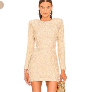 Retrofete Nikki Sequin Mini Dress NWT